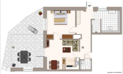 Großzügiges Apartment mit EBK und Terrasse in Paderborn-Wewer