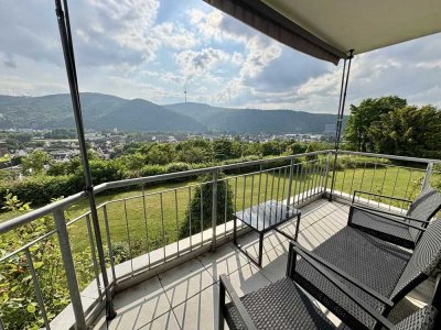 Modernisierte Erdgeschosswohnung mit Panoramablick