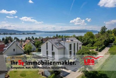 Wohnen über Allensbach – mit Blick auf den Gnadensee und auf die Insel Reichenau!