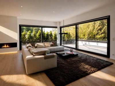 Exklusives Neubau-Penthouse mit Klimatisierung in ruhiger Wohnlage