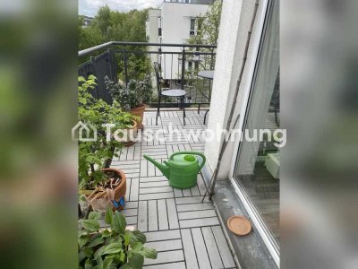 Tauschwohnung: Maisonette-Wohnung Stralau mit Dachterrasse
