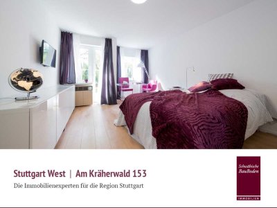 Nahe Killesberg | Attraktive 1 Zimmer-Studio-Wohnung mit Garten und Terrasse in bevorzugter Lage +++