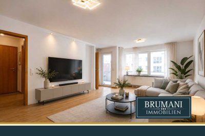 BRUMANI | Bezugsfreie 3-Zimmer-Wohnung mit zwei Balkonen im Herzen von FR-Rieselfeld