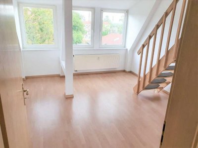Maisonettewohnung mit EBK in saniertem Altbau in Leipzig-Wiederitzsch