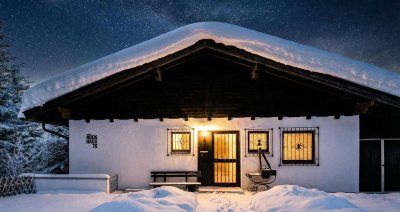 Almhaus auf der Hochrindl in bester Aussichtslage auf 1.560m mit Pistenzugang
