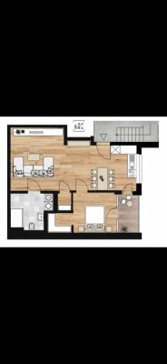 Moderne Neubauwohnung 2,5 Zimmer in der Neustadt