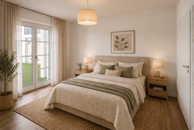 3-Zimmer-Wohnung für alle Lebensentwürfe - mit zwei Terrassen, zwei Bädern und viel Raum