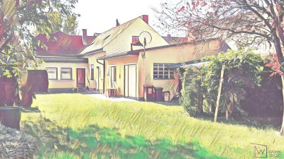 Geräumiges Einfamilienhaus mit zusätzlichem Baugrund – tolle Gelegenheit!