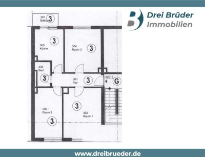 3-Zimmer-Eigentumswohnung mit Wertsteigerungspotenzial