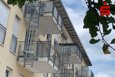 Schweinfurt-Deutschhof - Gepflegte 2-Zimmer-ETW (Aufzug)