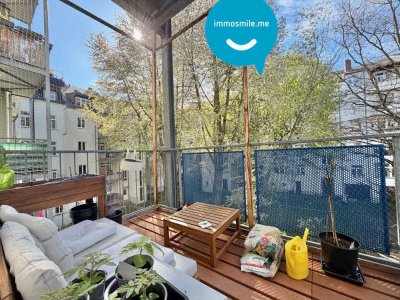 Eigentumswohnung • in Chemnitz • auf dem Kaßberg • 2 Zimmer • mit Balkon • vermietet • jetzt kaufen