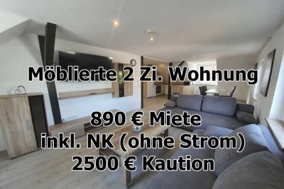ab 01.09 - möblierte 2 Zimmer Wohnung in Balingen - Dürrwangen