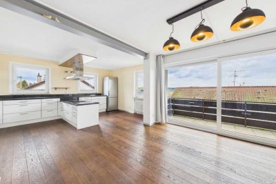 Einzigartige 5-Zimmer-Maisonette-Wohnung mit traumhaftem Ausblick