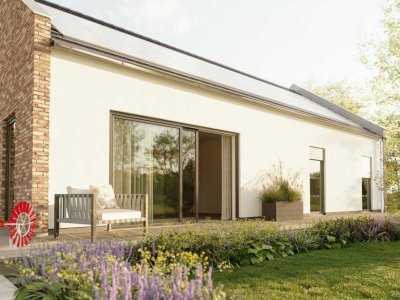 Ihr Traumhaus -Traumgrundstück in Deutsch Evern  - Bungalow 100 mit englischem Giebel - Novo