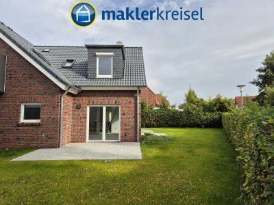 Vermietete Neubau Haushälfte mit EBK und Garage