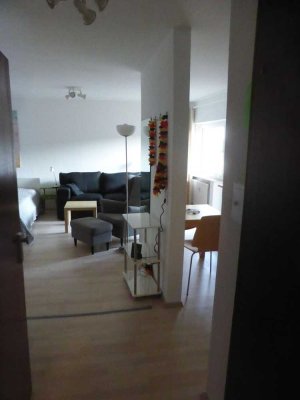 Schönes, möbliertes 1 Zimmerapparrtement mit Balkon und Parkplatz