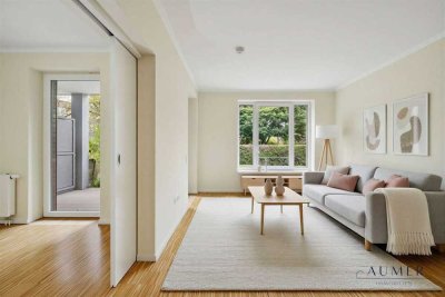 Zuhause mit Terrasse: Barrierefreie 3-Zimmer Erdgeschosswohnung in ruhiger Lage