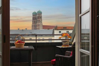 Toplage!
Exklusive Dachterrassenwohnung im Herzen der Altstadt - mit Blick auf die Frauenkirche!