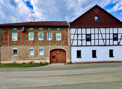 ca. 32.000 m² Wald und Wiesefläche mit dazugehörigen Bauernhof im OT Dreba Neustadt an der Orla
