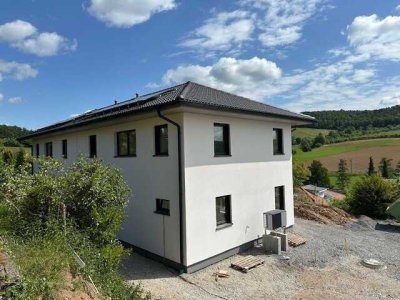Wollen Sie im September 2025  in Ihr  DHH in Beilstein einziehen am Ortsrand unverbaute Lage mit Tra