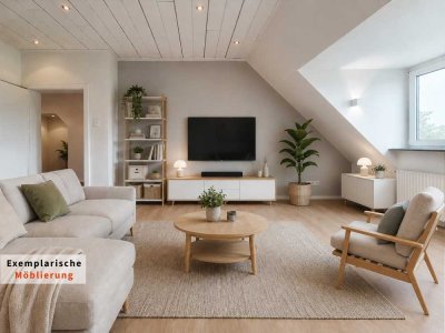 Attraktive 3-Zimmer-Dachgeschosswohnung mit heller Wohnatmosphäre | Eigennutzer oder Kapitalanleger