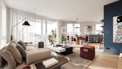 ATTRAKTIVE NEUBAUWOHNUNG MIT SÜDBALKON