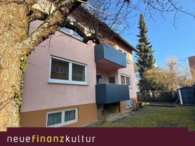 Sanierte 4-Zimmer-Wohnung mit Balkon & Gartenmitbenutzung