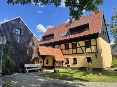Fachwerkhaus mit Scheune & Einliegerwohnung