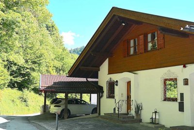 Haus im Haus ca. 131 m², Süd-West, 180 Grad Panorama, 4 Zimmer, 2 Bäder, 2 Carport´s