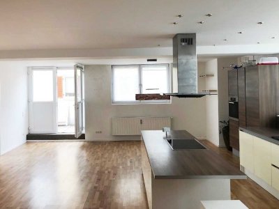 wunderschöne 4-Zi.-Loftwohnung in Augsburg-Pfersee, modern saniert, für Paare oder kleine Familien