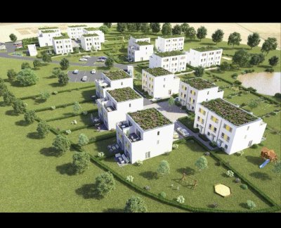 Moderne Doppelhaushälfte (Neubau 2023) mit Studio & 2 Terrassen in Hünfeld – ab sofort zu vermieten