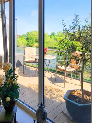 Großzügige helle Wohnung am Mühlenteich in Wedel