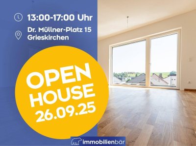 Wohnen im Zentrum von Grieskirchen - Top 9 Haus Zauneggerstraße / Penthouse mit Weitblick