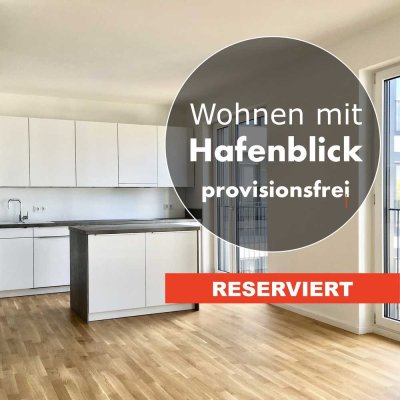 RESERVIERT | Exklusive Wohnung mit Hafenblick | Unmittelbar am WASSER und MITTENDRIN im Leben