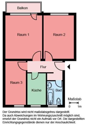 Demnächst frei! 3-Zimmer-Wohnung in Werl