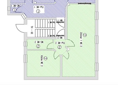 demnächst leerstehend & flexibel nutzbar -  2-Zimmer-Gartenwohnung in Augsburg-Pfersee