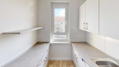 Attraktive 3-Raum-Wohnung mit Einbauküche