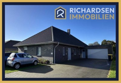 Barrierefreies Wohnen in energieeffizientem, modernen Bungalow in Bramstedtlund