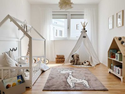 Erstbezug! Familienfreundliche 4-Zimmer-Wohnung im Grünen!