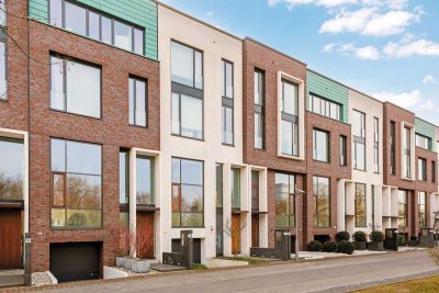 Modernes Design-Townhouse mit Dachterrasse
