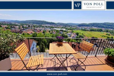 Große Maisonette-Wohnung mit Panoramablick ins Wiesental