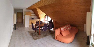 BAD HERRENALB - 1 Zimmer Wohnung im DG in ruhiger Lage * neue Heizung 2023 * Inkl. EBK