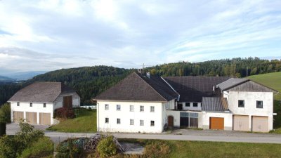 Traditioneller Bauernhof in sonniger Dorfrandlage von Arnreit - rund 24 ha Grund, herrliche Fernsicht und Nähe zu Rohrbach