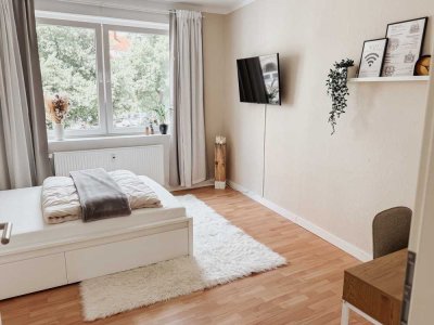 Frisch sanierte, gemütliche, vollständig möblierte ca.23qm 1-Zimmer-Wohnung in Hannovers Südstadt