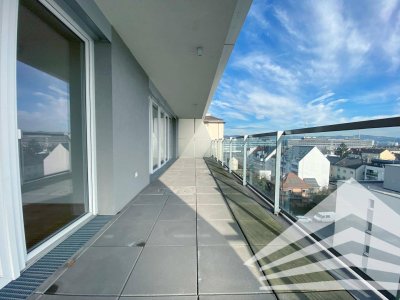 Gut aufgeteilte 3-Zimmerwohnung mit großer Terrasse und Küche!