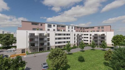 Provisionsfrei: 3-Zi-Neubauwohnung mit Küche im Landwehr Quartier, Erstbezug