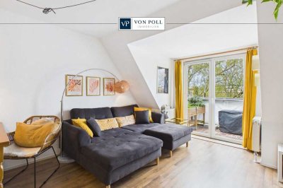 Traumwohnung auf zwei Ebenen mit Geschichte und Charakter