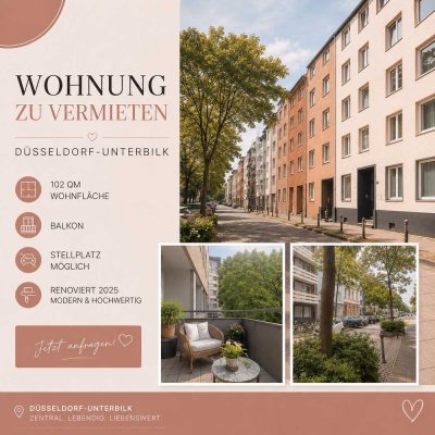 Stilvoll sanierte 4-Zimmer-Wohnung mit Balkon auf der Kronenstraße