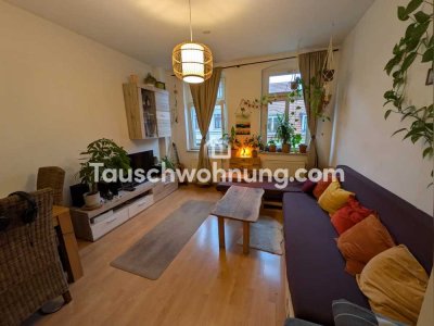 Tauschwohnung: Tauschen sonnige 2-Zimmer-Neustadtwohnung am Alaunpark
