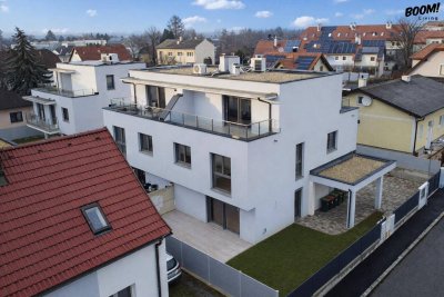 Exklusives Neubau-Einfamilienhaus mit Garten &amp; Terrassen nahe Leopoldau
